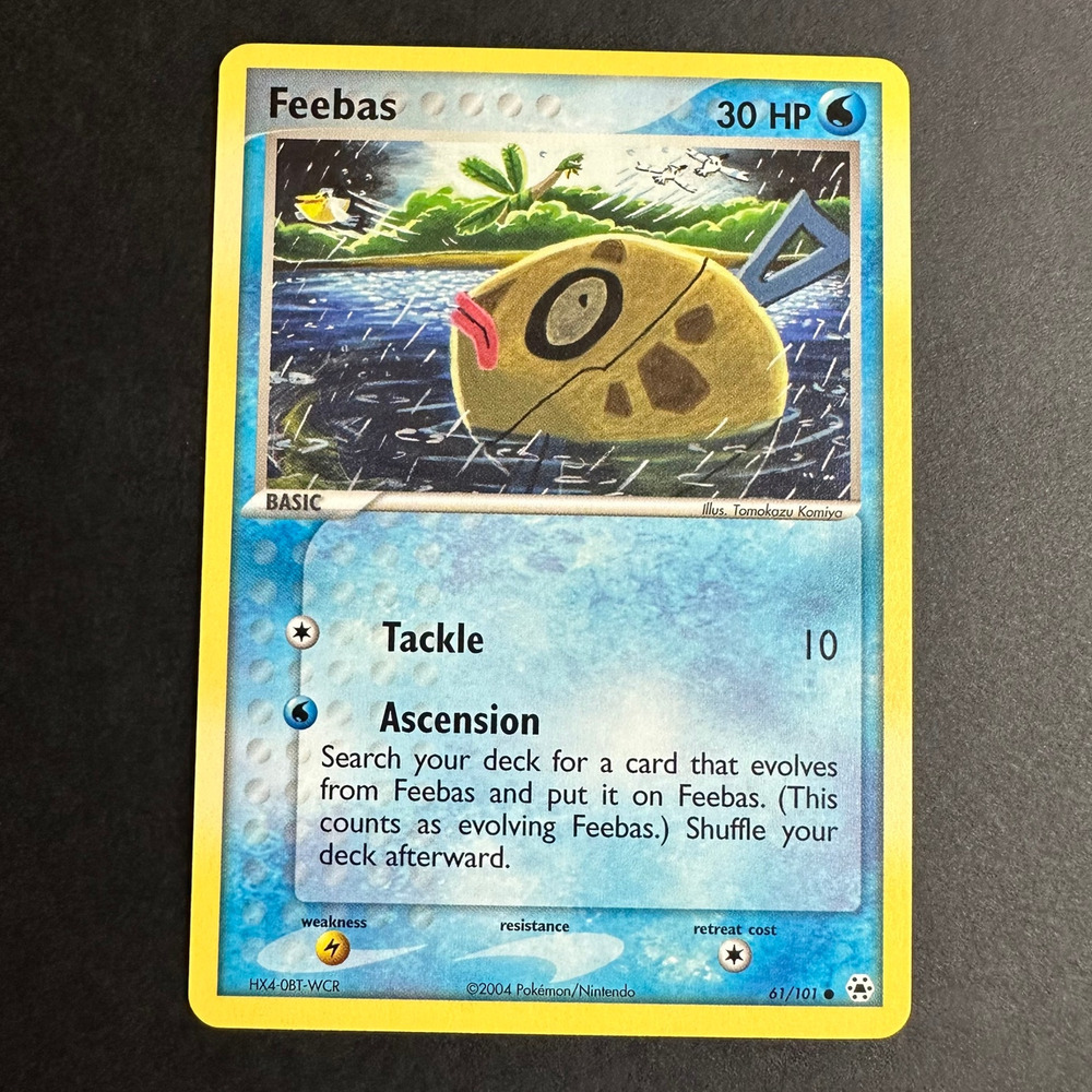 Pokemon TCG Feebas EX Hidden Legends 61/101 Common Normal NM